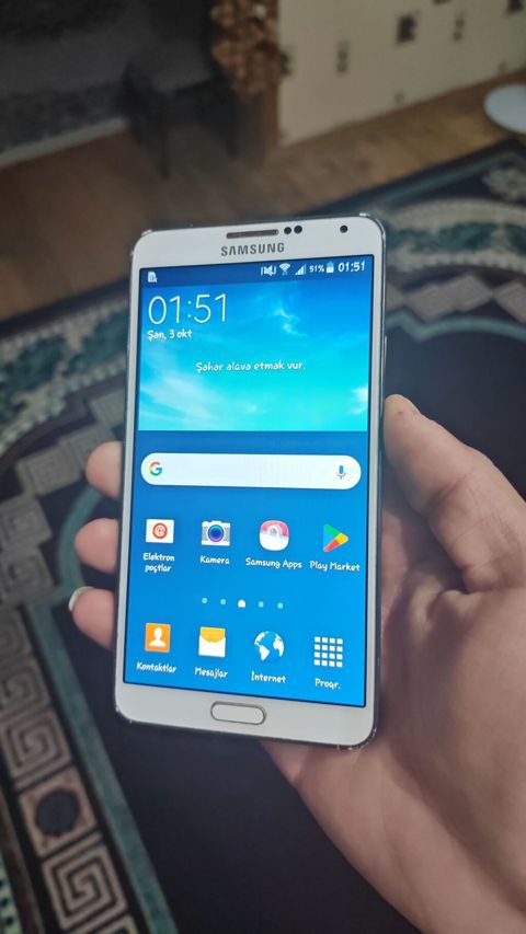 Samsung Galaxy Note 3, 32 GB, rəng - Ağ — Bakı