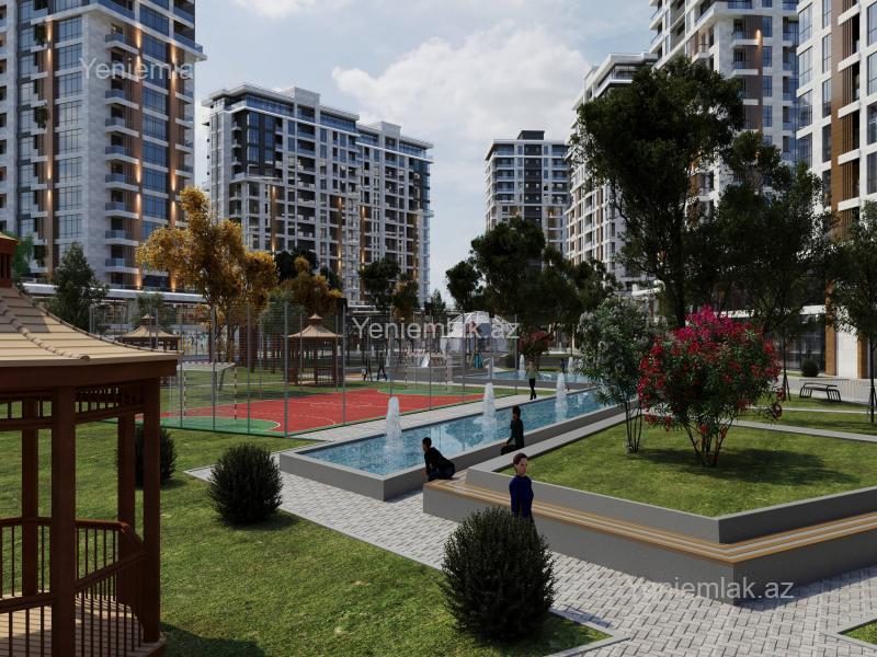 Satılır 2 otaqlı Bina evi menzil (Yeni tikili), 59 m², Nərimanov rayonu — Mənzil, Bakı (3)