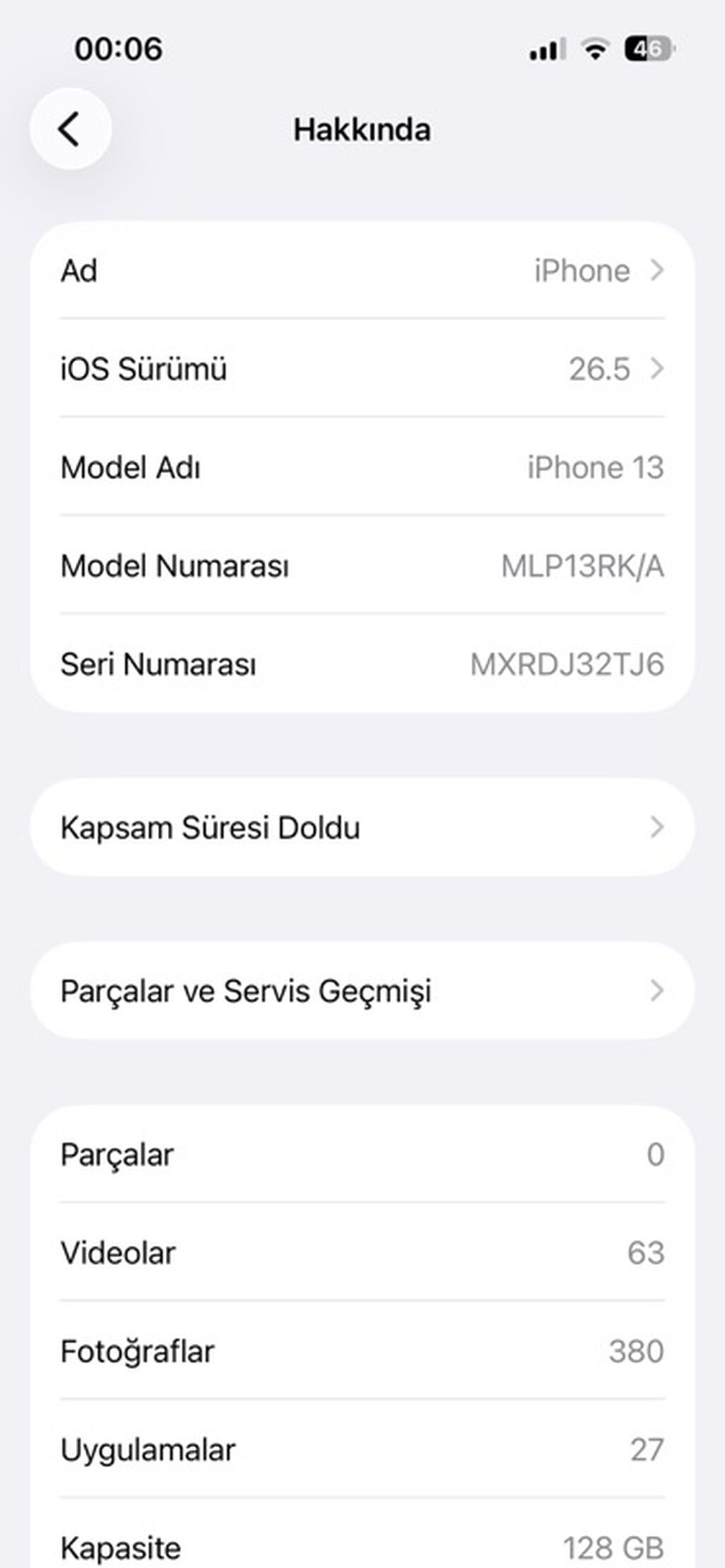 IPhone 13, 128 GB, Mavi, Barmaq izi, Face ID, Sənədlərlə — Apple iPhone, Bakı (7)