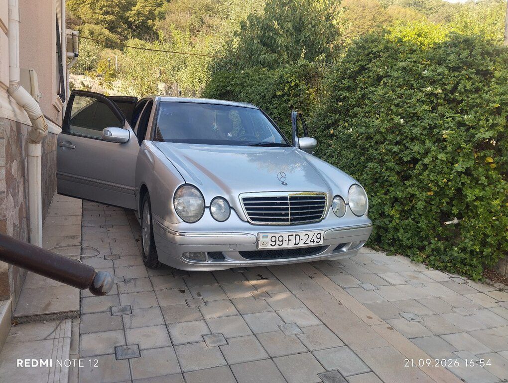 Mercedes E 220, 2.2 L, 1999 il, 348 845 km 99-FD-249 — Avtomobillər, Şamaxı (12)