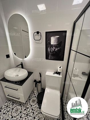 Satılır 2 otaqlı 58 m² yeni tikili Y.Günəşli — Mənzil (12)
