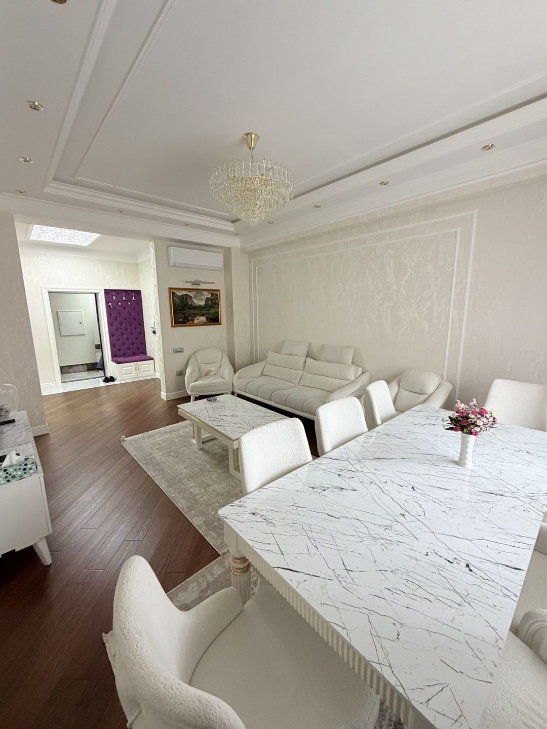İcarəyə verilir 3 otaqlı yeni tikili 130 m² — Mənzil, Bakı (10)