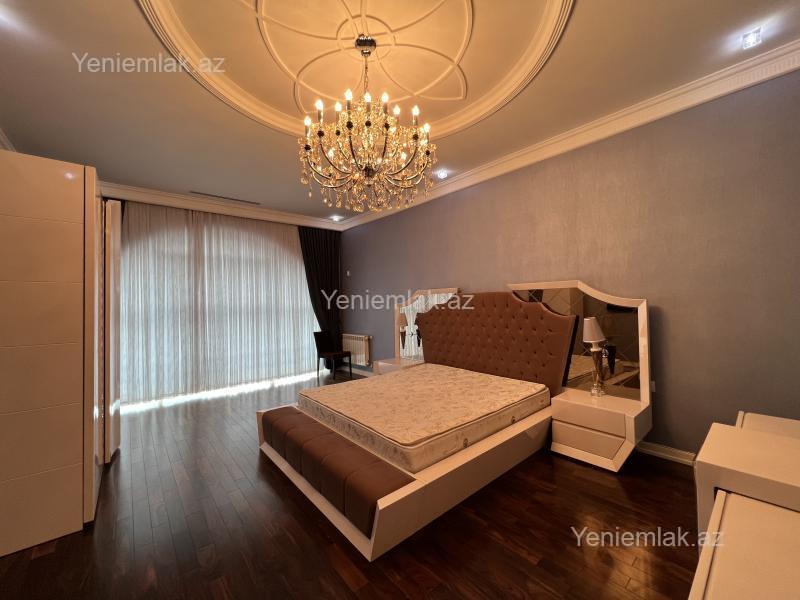 Kirayə 8 otaqlı Həyət evi / Villa, 1000 m², Nəsimi rayonu — Ev, villa, Bakı (10)