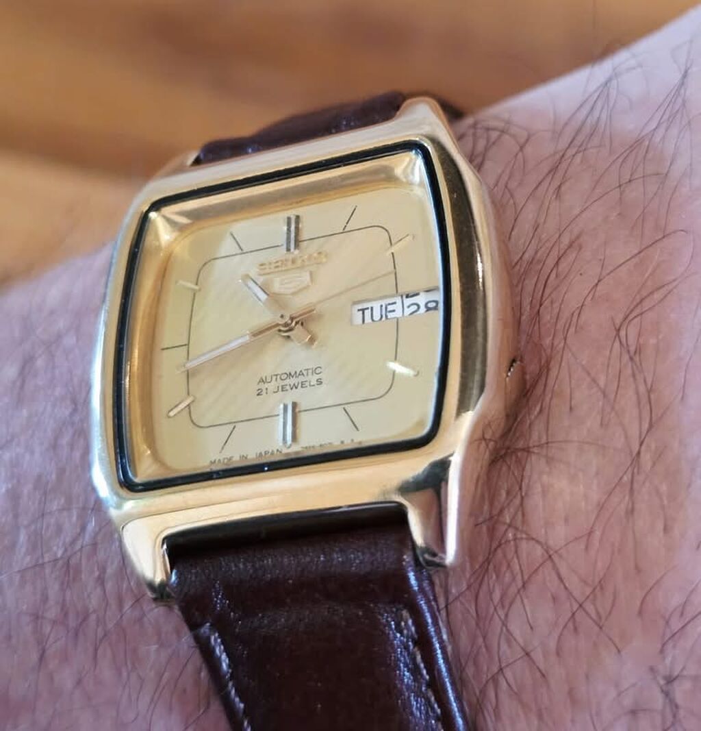 Seiko 5 avtomatik qol saatı - Model: Seiko 5 (Made in Japan qeydli) — Qol saatları, Bakı