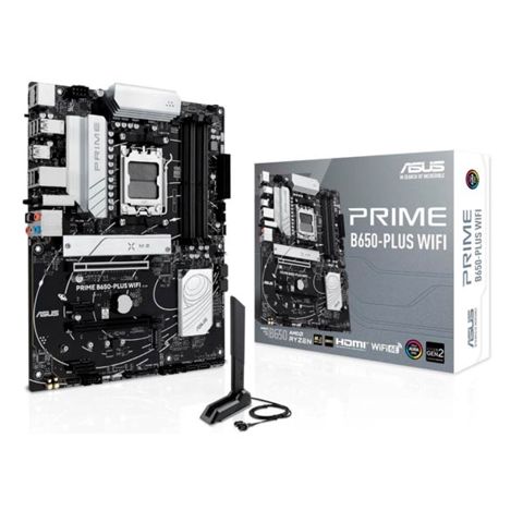 ASUS Prime B650-PLUS Wi-Fi Motherboard — HyperTitan — Материнские платы