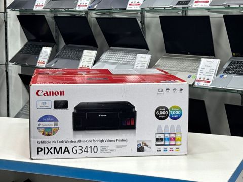 Canon Pıxma G3410 – doldurula bilən mürəkkəb çənli, çoxfunksiyalı — Bakı