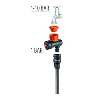 Təzyiq düşürücü damlama sistemi üçün Claber 91040, giriş 1/2"-3/4" (15-25 mm), çıxış JAK click system - 800625910403 — Mallar, Bakı