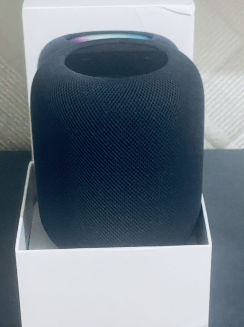 Apple HomePod 2 ən son versiya (midnight rəng) az işlənib ideal — Səs texnikası, Bakı (4)
