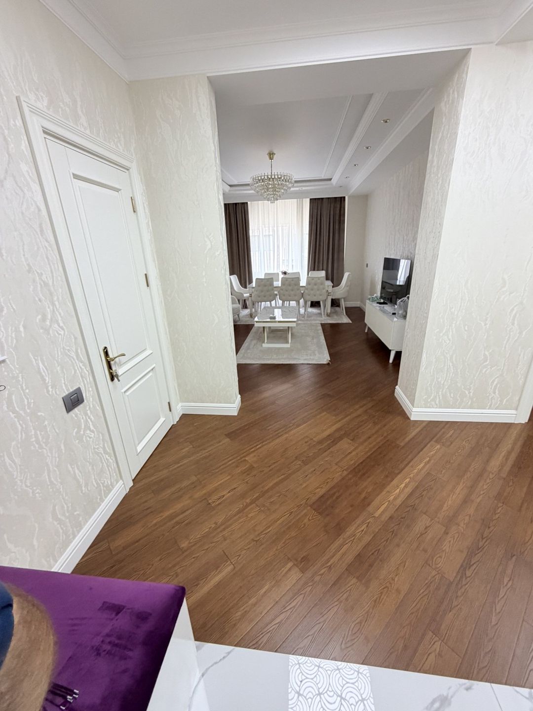 İcarəyə verilir 3 otaqlı yeni tikili 130 m² — Mənzil, Bakı (7)