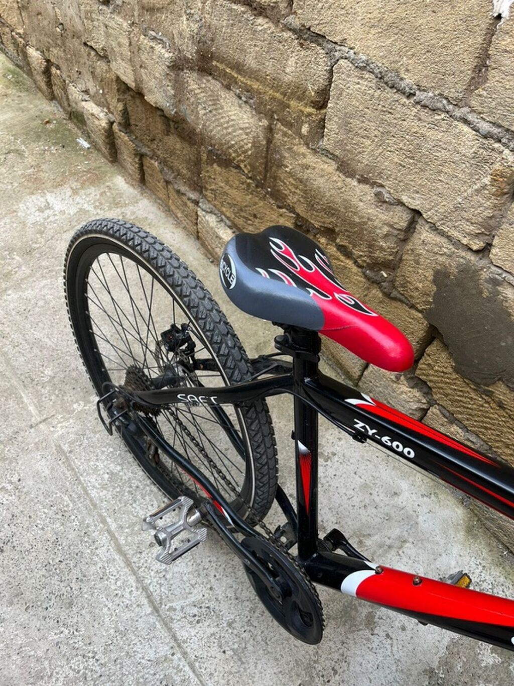 26 olcu saft velosiped rul grips alinib teze, oturacaq normal — Yol velosipedləri, Masazır (2)