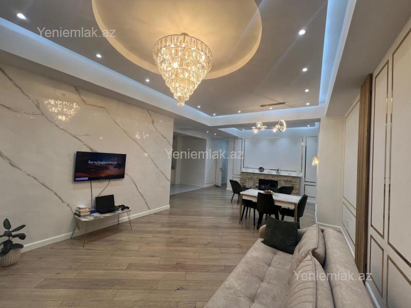 Satılır 3 otaqlı Bina evi menzil (Yeni tikili), 99 m², Xətai rayonu — Mənzil, Bakı (4)