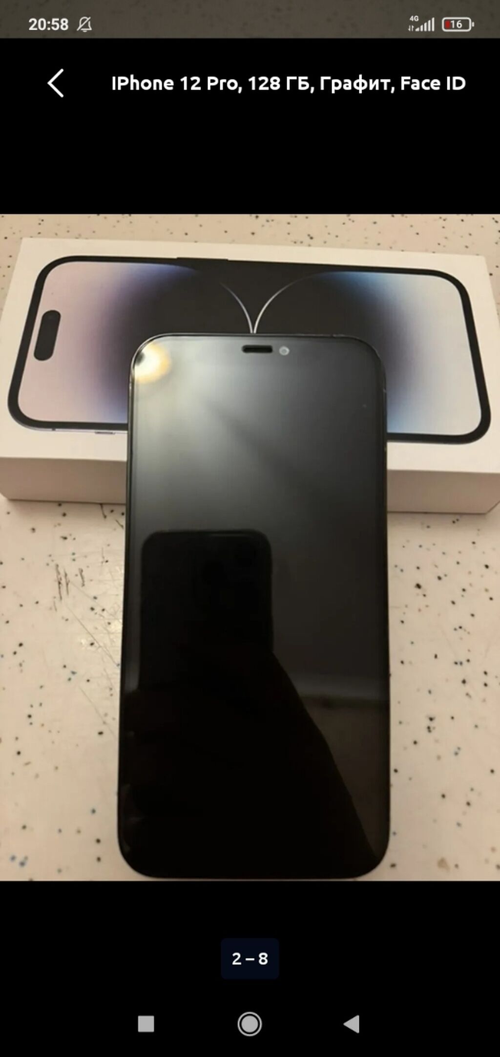IPhone 12 Pro, 128 GB, Graphite, Face ID — Apple iPhone, Bakı (7)