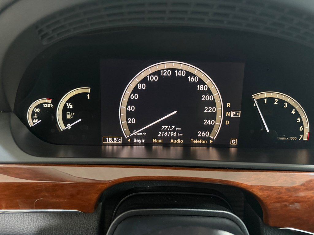 Mercedes S 350, 3.5 L, 2010 il, 216 196 km — Avtomobillər, Gəncə (12)
