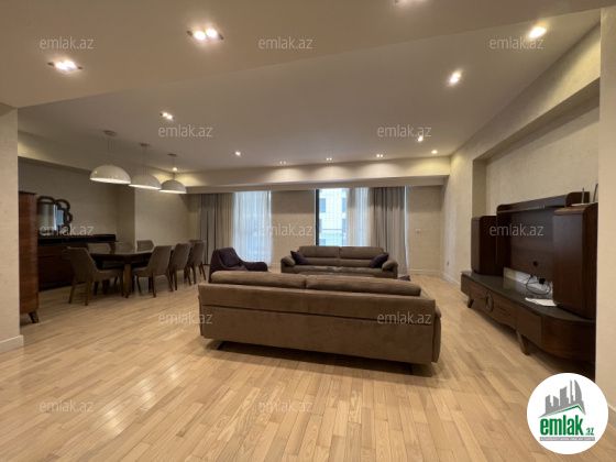 İcarəyə verilir 3 otaqlı 180 m² yeni tikili Park Bulvar — Mənzil (9)