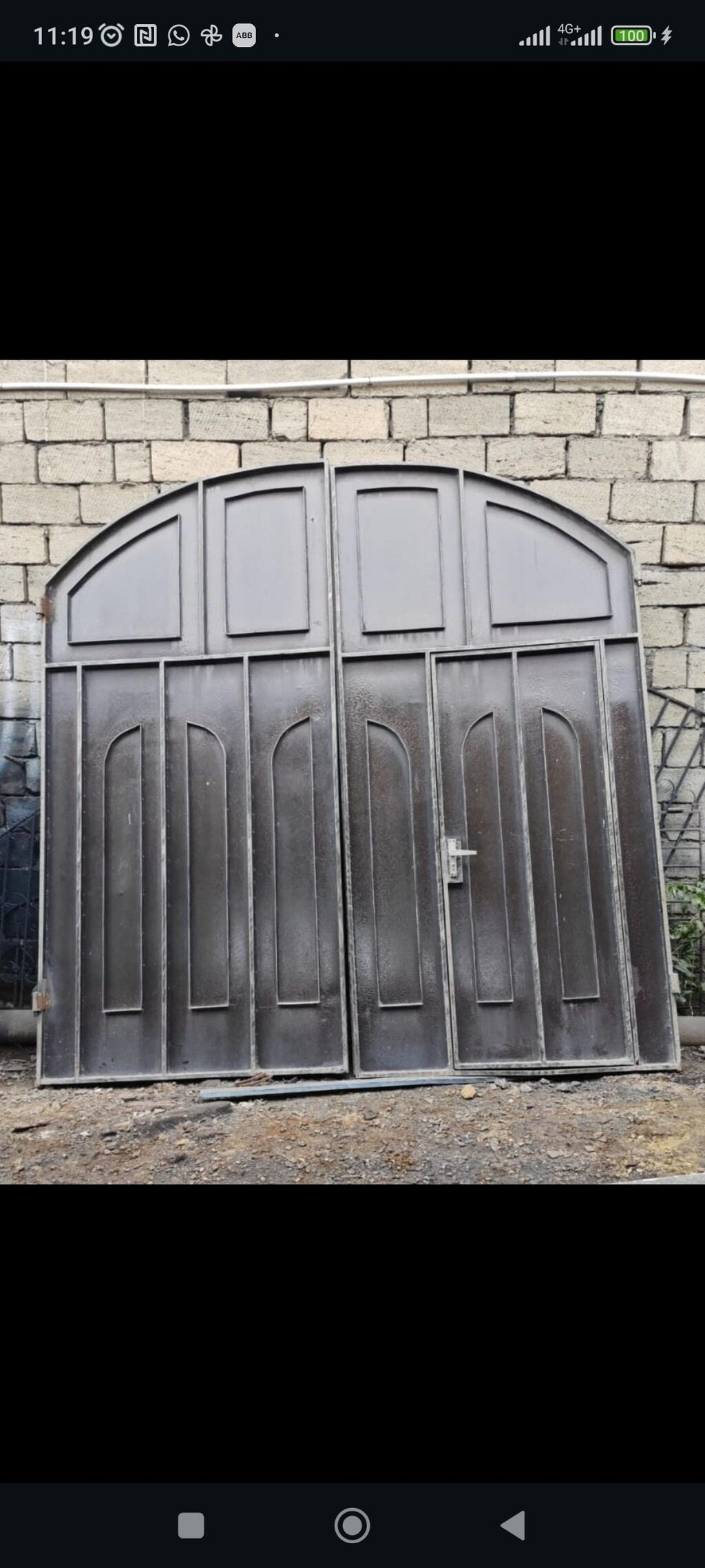 RR²⁵ Darvaza - Ölçü: eni 290 sm, hündürlük — qalın, möhkəm — Pəncərələr, qapılar, balkonlar, Bakı