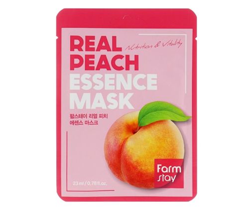 Parça maska FarmStay Real Peach Essence Mask — Bakı