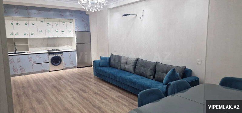 Abşeron rayonunda 2 otaqlı Yeni tikili Kirayə verilir, 60 m² — Mənzil, Bakı (4)