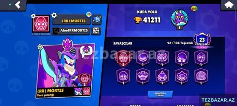 Brawl stars hesabı — Bakı