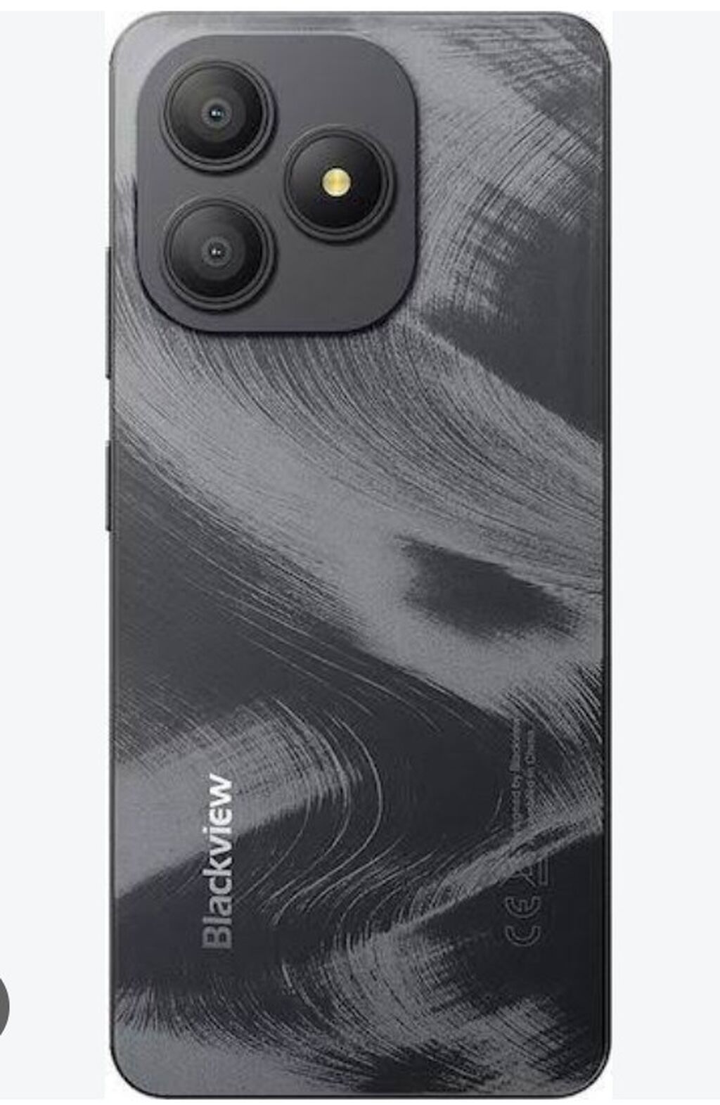 Blackview smartfon - Korpus: arxa tərəfdə fırça naxışlı qara dizayn — Digər smartfonlar, Şirvan