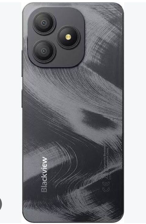 Blackview smartfon - Korpus: arxa tərəfdə fırça naxışlı qara dizayn — Şirvan