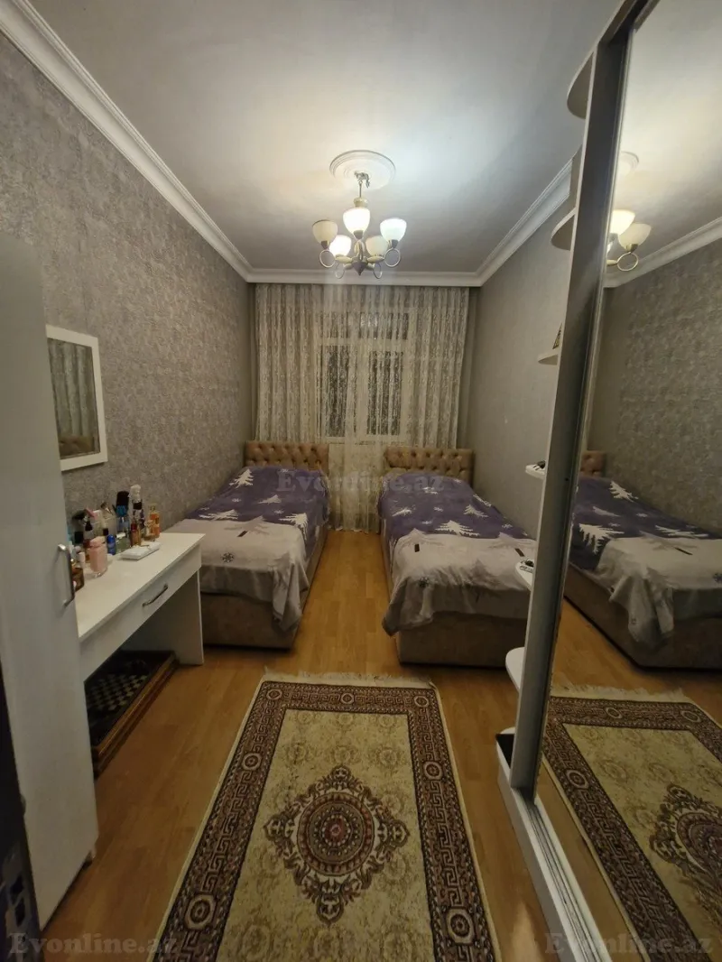 Satılır 4 otaqlı Mənzil Yeni tikili 118 m² Bakı, Xətai r., Həzi Aslanov m., Həzi Aslanov — Mənzil, Bakı (6)
