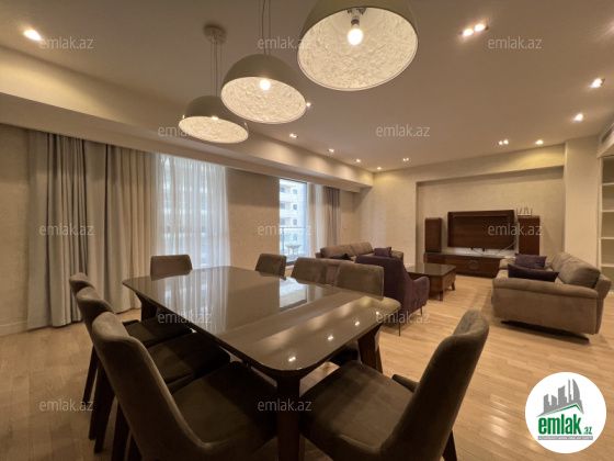 İcarəyə verilir 3 otaqlı 180 m² yeni tikili Park Bulvar — Mənzil (5)