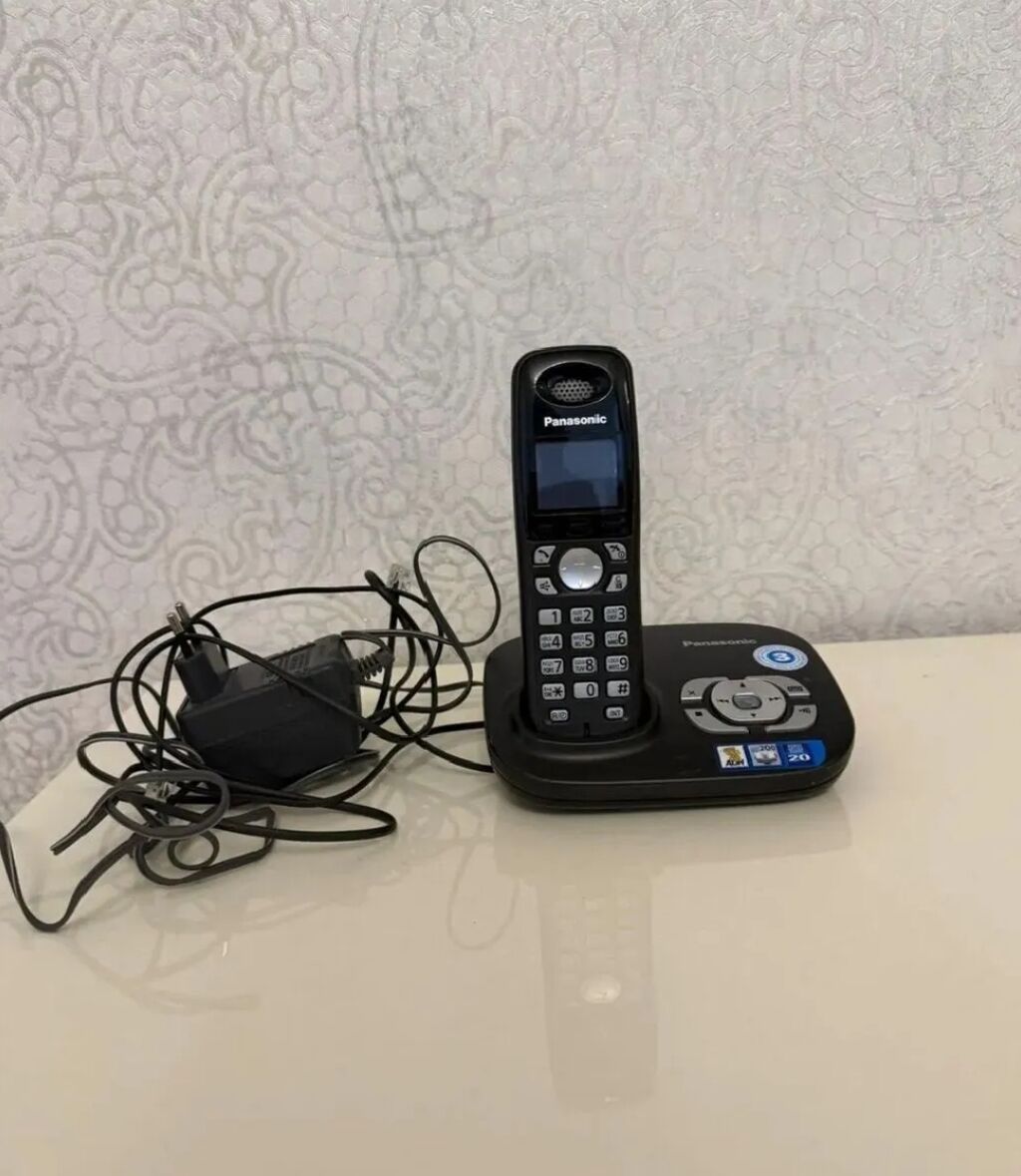 Stasionar telefon Panasonic, Simli, Yeni, Ünvandan götürmə — Kabel və radio telefonları, Bakı