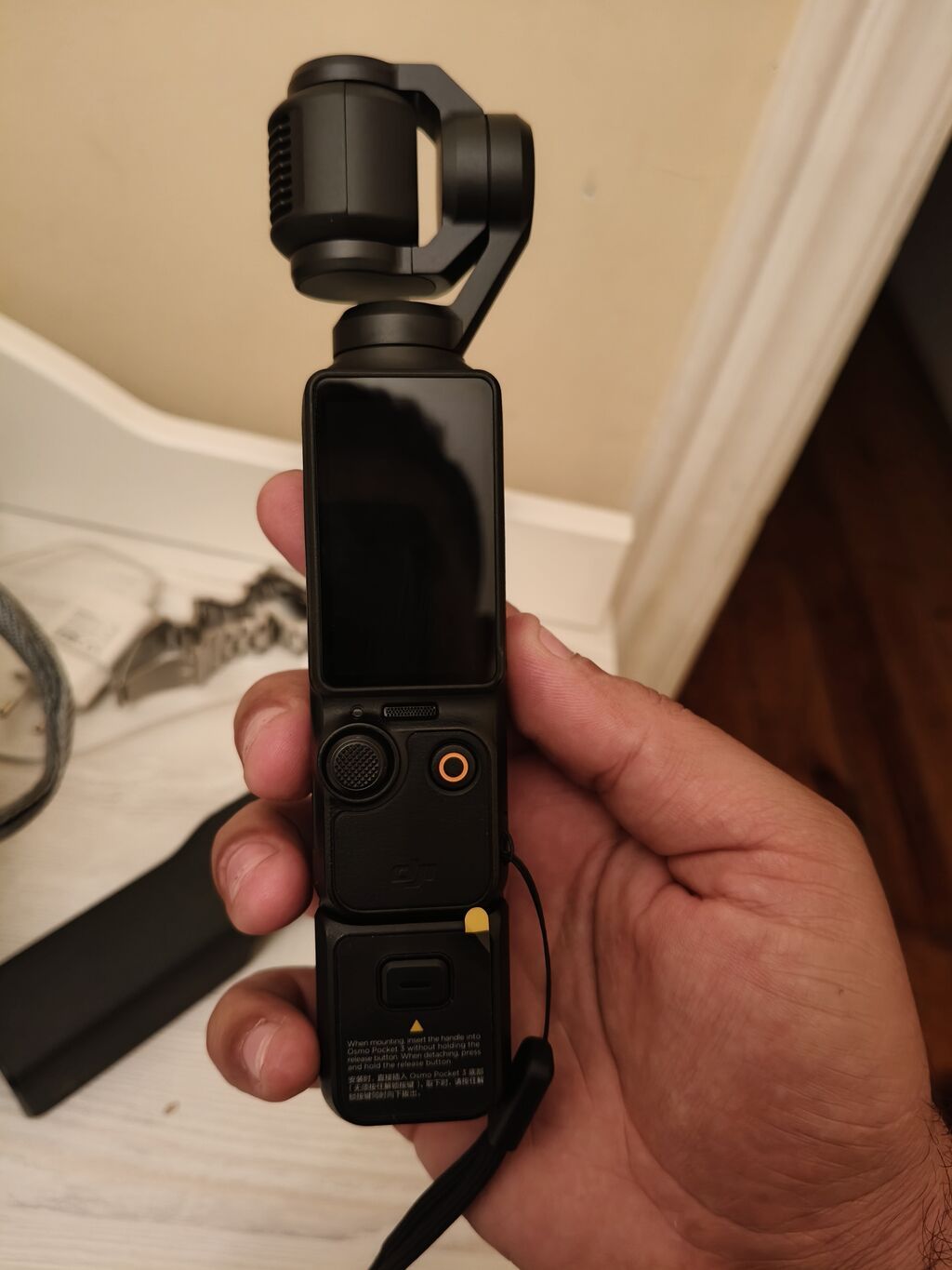 DJI Osmo Pocket 3 – cib ölçülü, 3 oxlu stabilizatora malik peşəkar — Video kamera, Masazır (3)