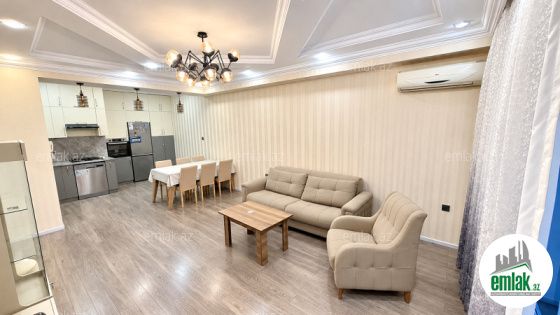 İcarəyə verilir 4 otaqlı 140 m² yeni tikili Şah İsmayıl Xətai m — Mənzil (3)