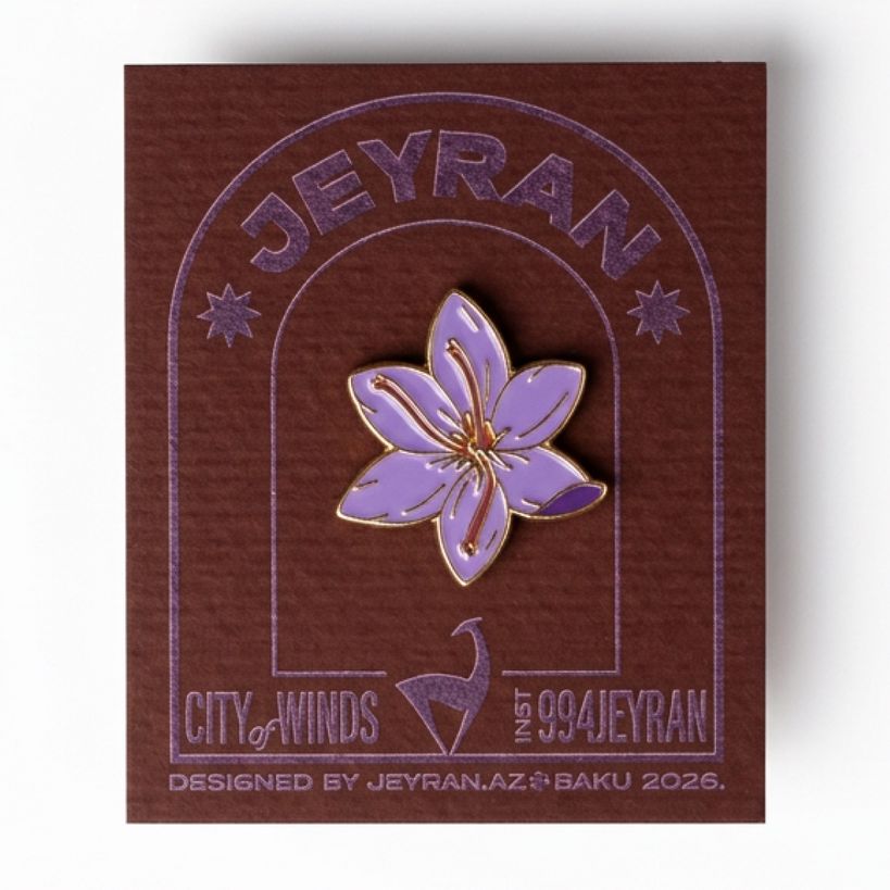 Zəfəran sancaq (pin) — Kitablar, Bakı