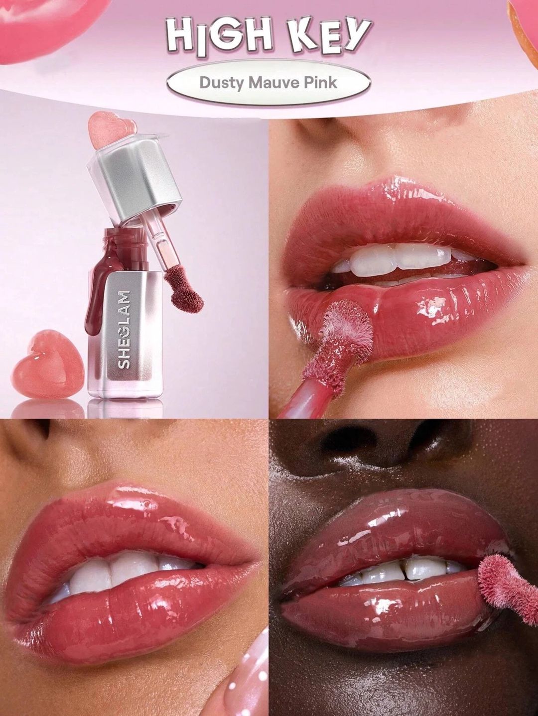 Dodaq parladıcısı Sheglam Lock Air Gloss High Key 3.4 ml — Mallar, Bakı (2)