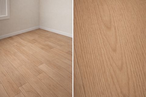 Dekorativ döşəmə örtüyü 68018, qəhvəyi, 15.2x91.4 sm 36 ədəd — Bakı
