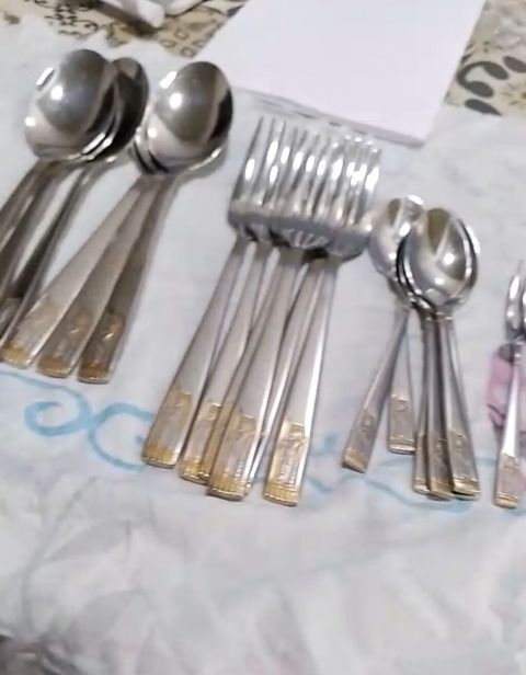 6 xörək,6çay qaşığı+6 xörək,6 limon çəngəli+4mürəbbə,2 kofe qaşığı və — Bakı