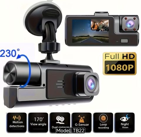 Avtomobil DVR – Model: TB22 Xüsusiyyətlər: - Full HD 1080P video — 45 ₼ · Hacıqabul · Video qeydediciləri Avtomobil DVR – Model: TB22 Xüsusiyyətlər: - Full HD 1080P video — Hacıqabul