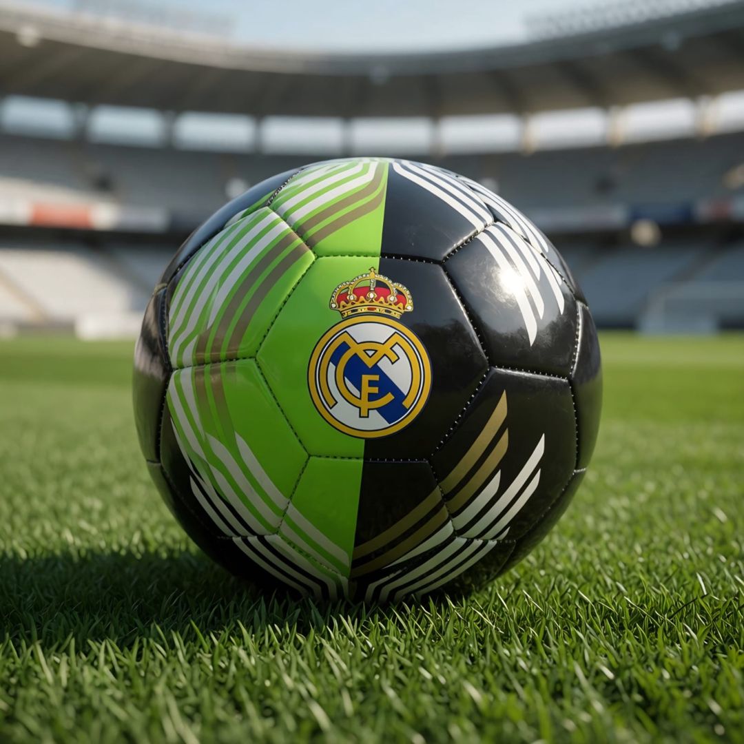 Futbol topu xan44 Real Madrid, Rəngbərəng, ölçü 5 — Mallar, Bakı