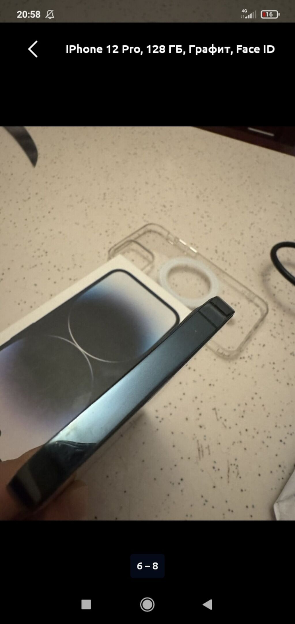 IPhone 12 Pro, 128 GB, Graphite, Face ID — Apple iPhone, Bakı (3)