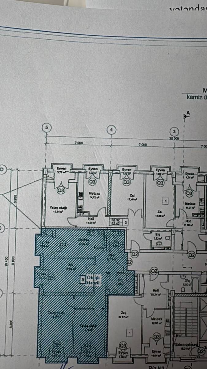 Satılır 3 otaqlı yeni tikili 115 m² — Mənzil, Bakı (2)