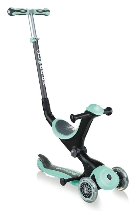 Yığılan skuter Globber Go Up Deluxe, yaşıl/qara — Bakı