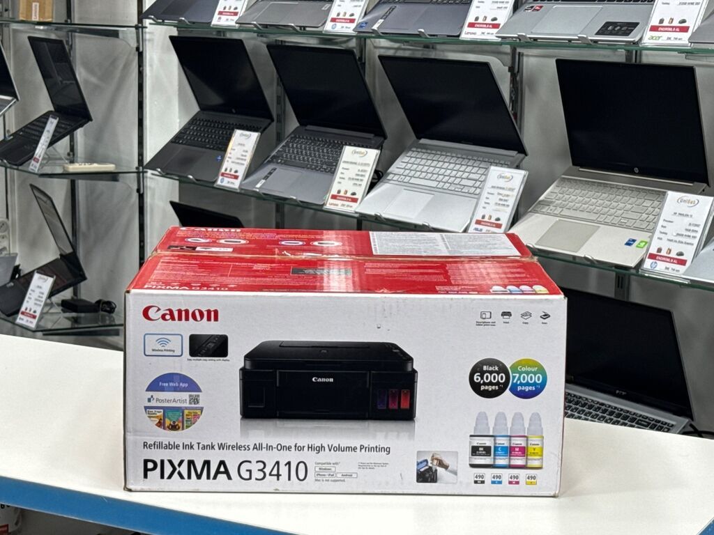 Canon Pıxma G3410 – doldurula bilən mürəkkəb çənli, çoxfunksiyalı — Printerləri, Bakı (2)