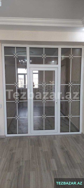 Plastik qapı pəncərə — Mallar, Sumqayıt (3)