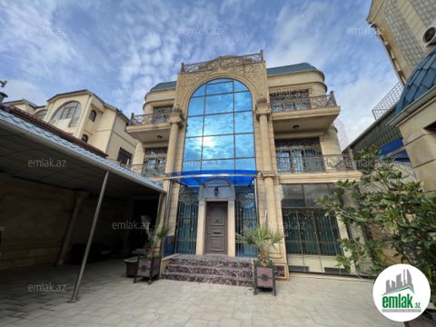 İcarəyə verilir 8 otaqlı 1000 m² villa Gənclik m