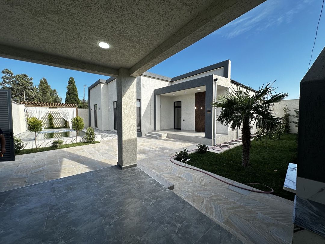 Satılır 4 otaqlı həyət evi/bağ evi 160 m² — Ev, villa, Bakı (4)