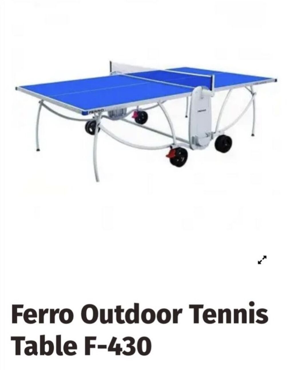 Ferro Outdoor Tennis Table F-430 – açıq havada istifadəyə uyğun — Digər, Sumqayıt (2)