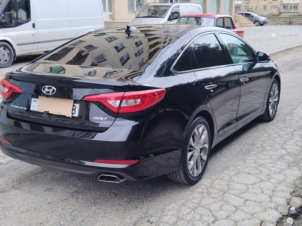 Hyundai Sonata, 1.7 L, 2016 il, 148 577 km — Avtomobillər, Şirvan (3)