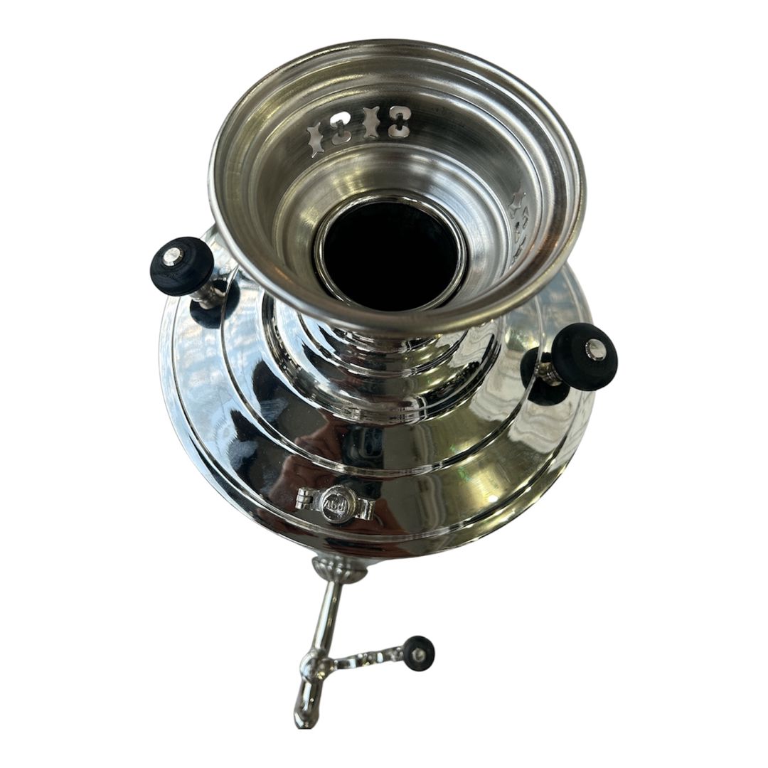 Samovar 2518496, latun, gümüşü, 7 l — Mallar, Bakı (3)