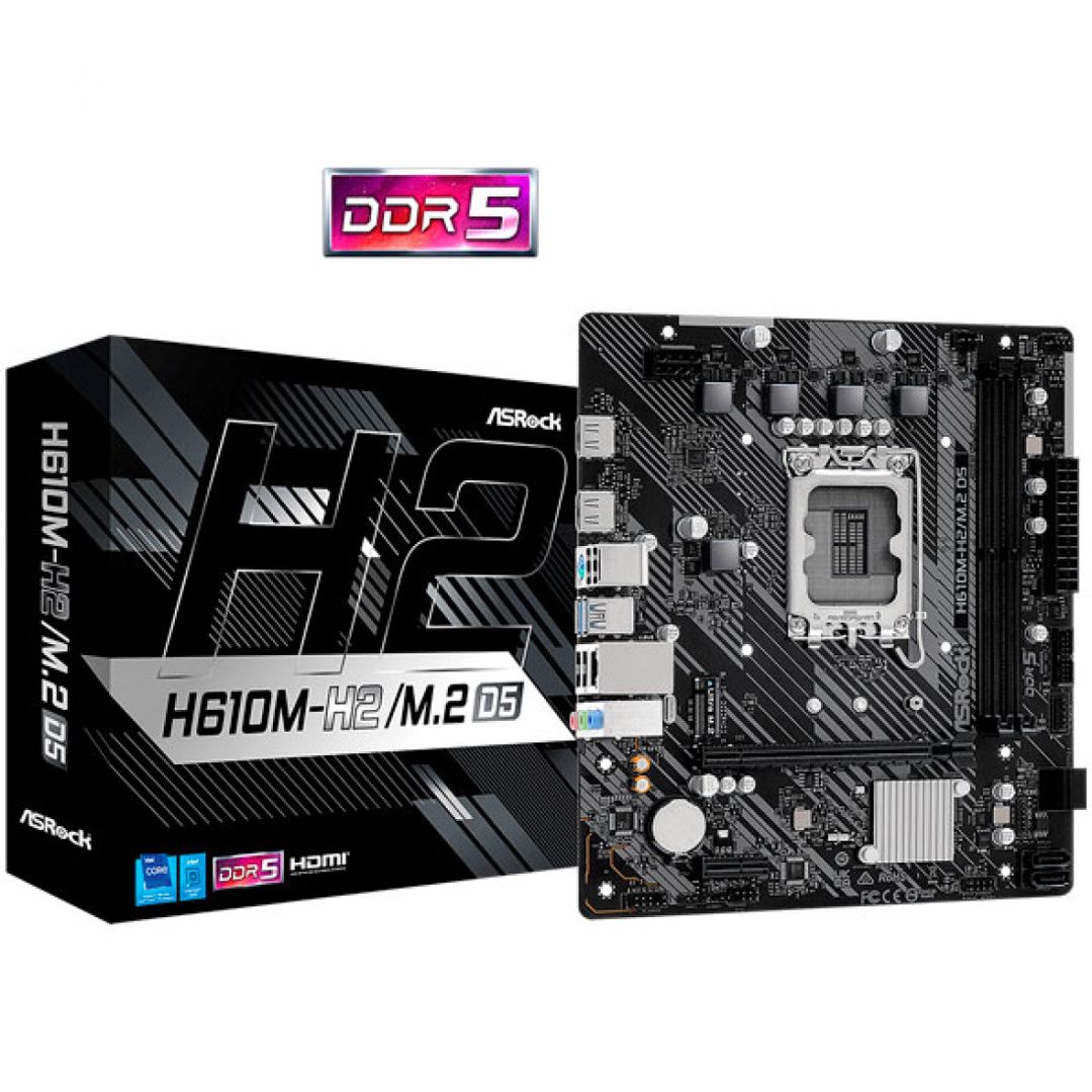 ASRock H610M-H2/M.2 D5 — Ana platalar, Bakı