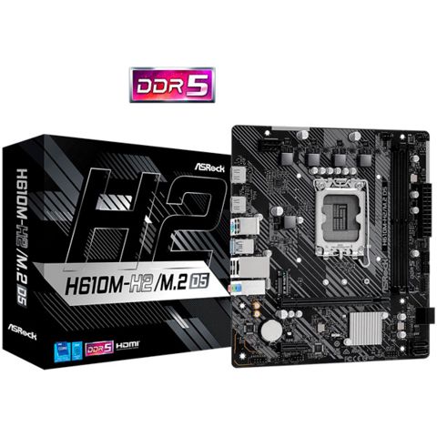 ASRock H610M-H2/M.2 D5 — HyperTitan — Материнские платы