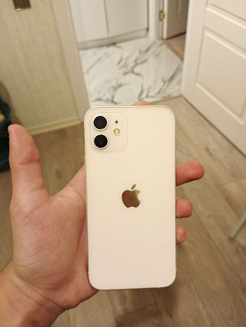 IPhone 12, 64 GB, Ağ, Face ID — Bakı