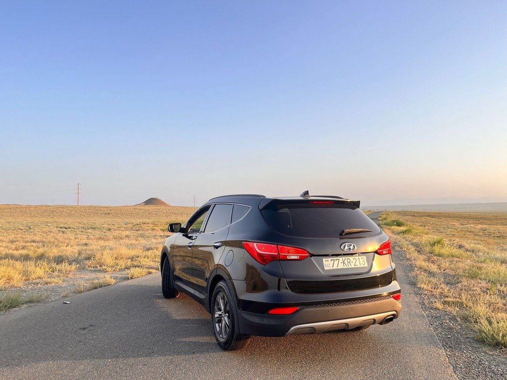 Hyundai Santa Fe, 2.4 L, 2014 il, 162 000 km 77-KR-213 — Avtomobillər, Gəncə (5)
