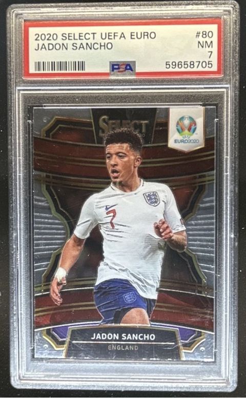 Məhsul: 2020 Panini Select Uefa Euro futbol kartı Oyunçu: Jadon — Digah